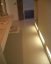 Powder room.Foot light